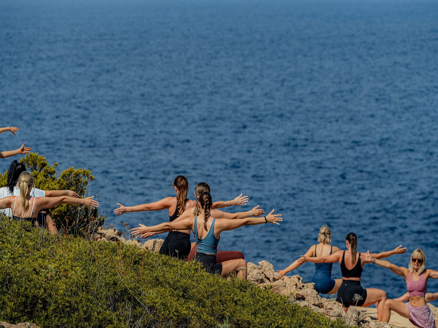 yoga by the sea Ibiza